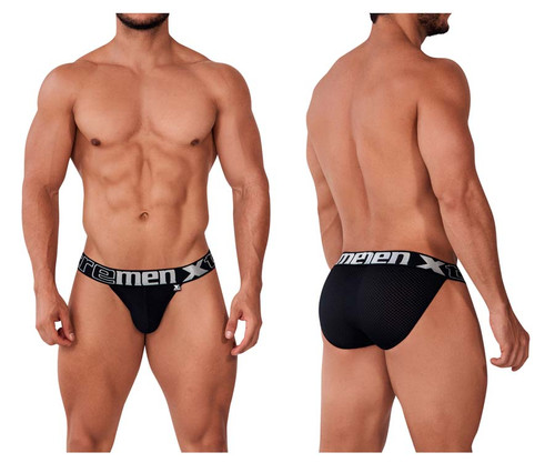 91159 Xtremen Men's Capriati Bikini Color Black