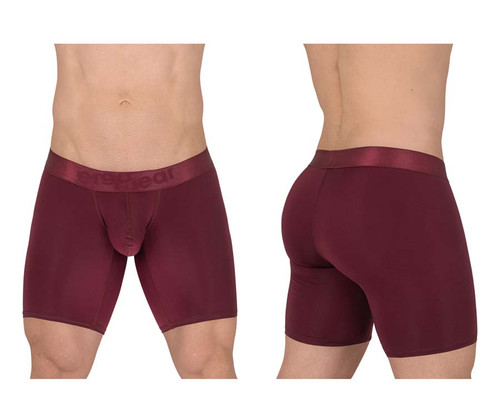 EW1624 ErgoWear Men's MAX XX Boxer Briefs Color Burgundy