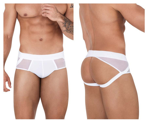 1513 Clever Men's Caspian Jockstrap Color White