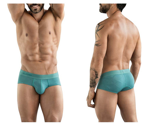1776 Clever Men's Venecia Briefs Color Green