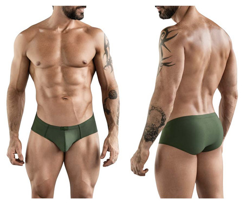 1781 Clever Men's Maya Briefs Color Dark Green