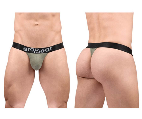 EW1677 ErgoWear Men's MAX FLOW G-String Color Smoke Green