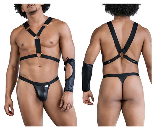 99850 CandyMan Men's Three-Piece Outfit Color Black