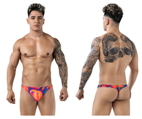 1827 Pikante Men's Kracent Thong Color Psychedelic
