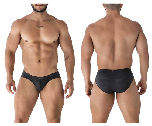 91210B Xtremen Men's Microfiber Briefs Color Black