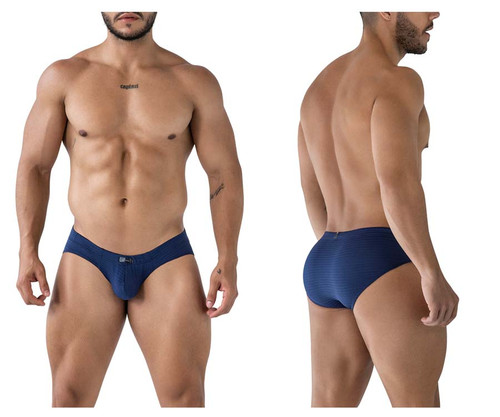 91210B Xtremen Men's Microfiber Briefs Color Navy