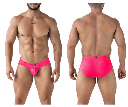 91227 Xtremen Men's Microfiber Briefs Color Fuchsia