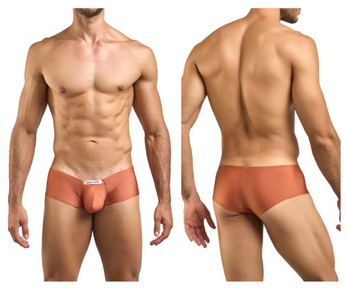 XSJ13 Justin+Simon Men's Cheeky Bulge Boxer Color Ochre