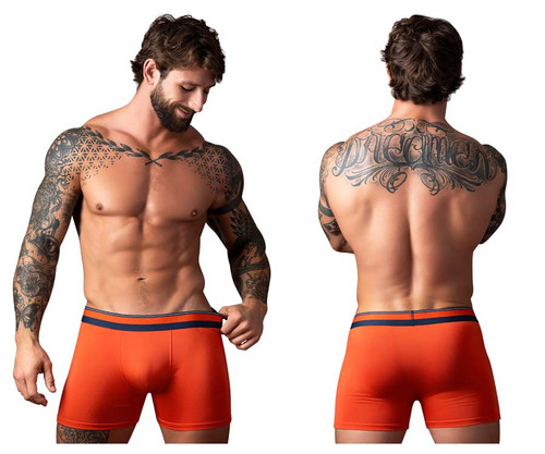 160-299 MalePower Men's Soo Cumfy Boxer Brief Color Orange