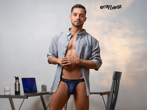EW1790 ErgoWear Men's MAX FLOW Bikini Color Dark Blue