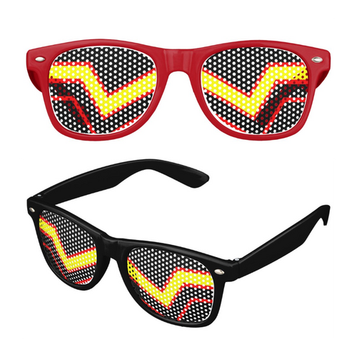 Rubber Pride Flag Sunglasses