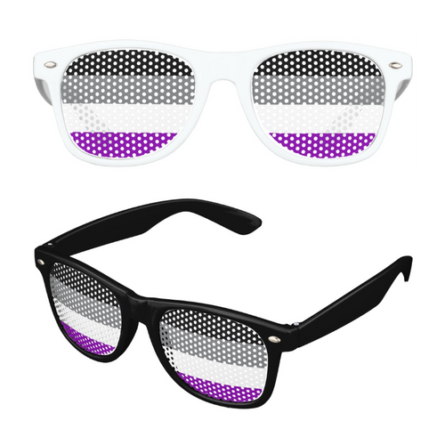 Asexual Pride Flag Sunglasses