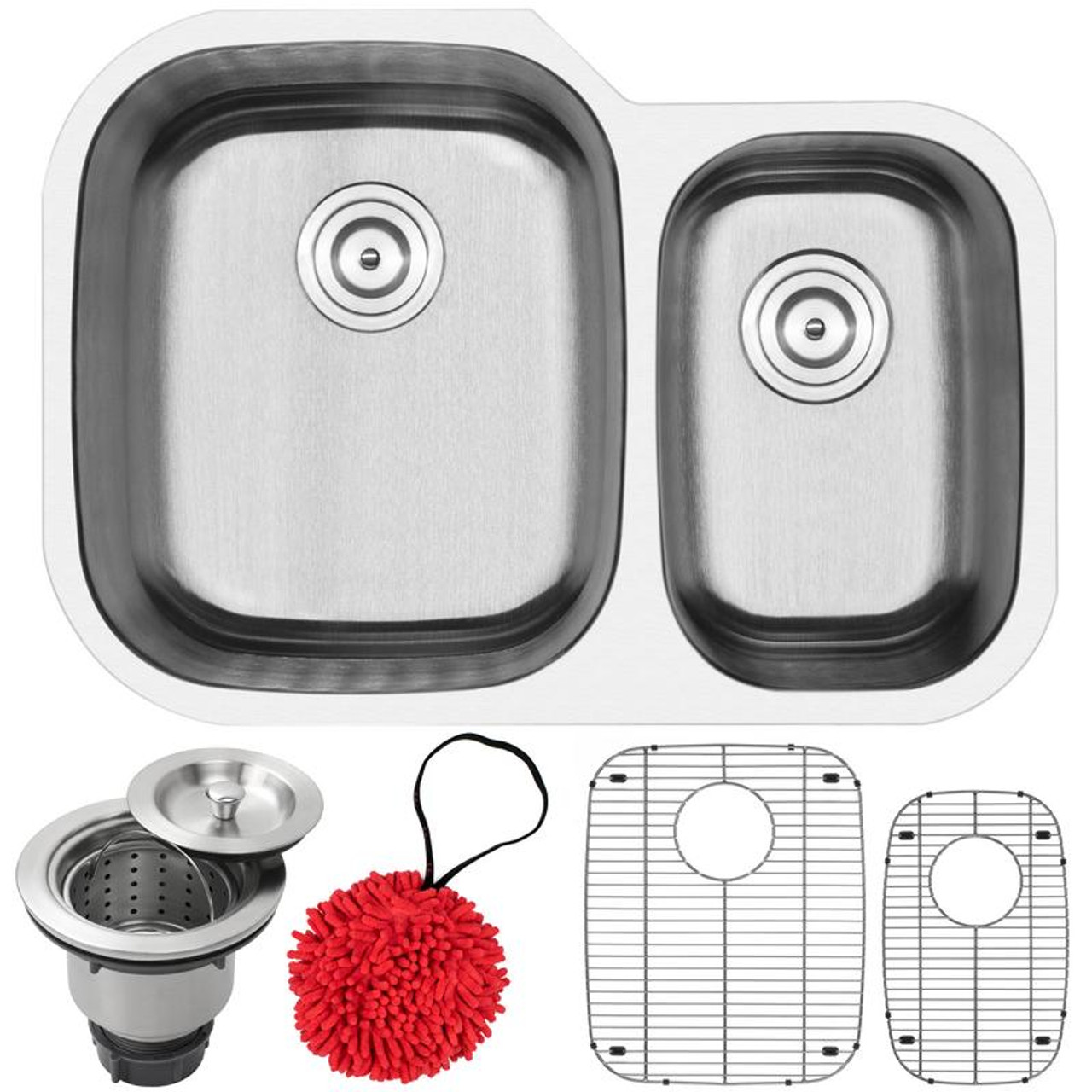 Ticor 3.5 Pull-Out Kitchen Sink Waste Basket Strainer Drain