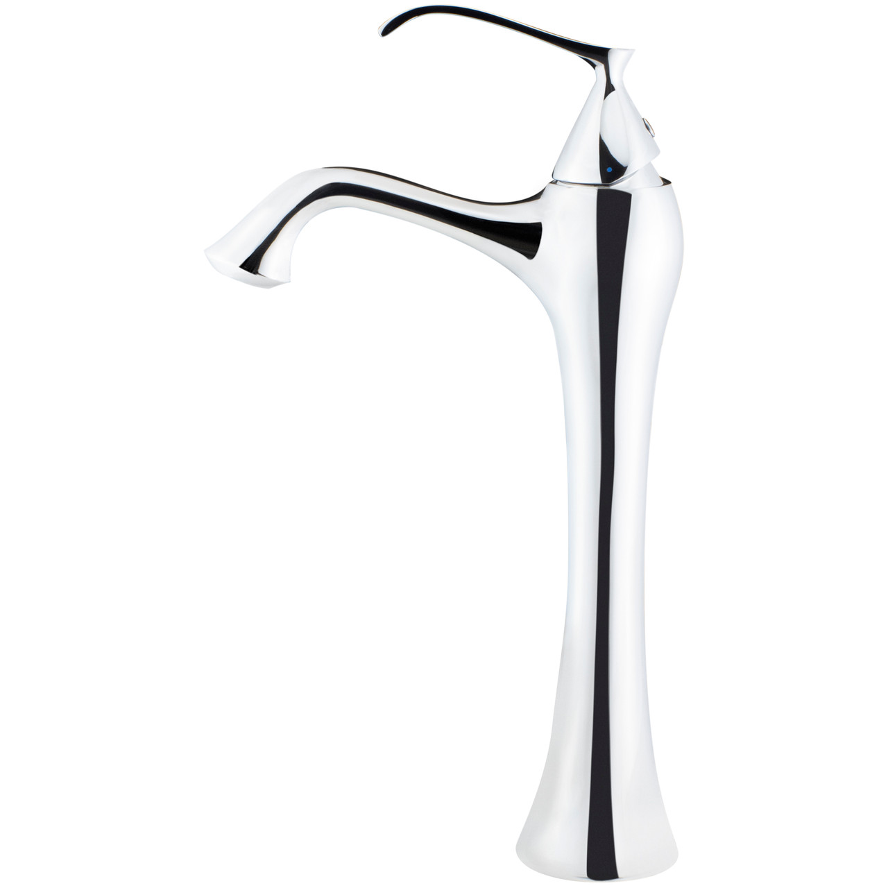Geyser 109 Cascade Series Stainless Steel Vessel Faucet Ticor
