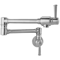 Geyser GF47-S Andorra Series Stainless Steel Wall Mount Pot Filler Faucet