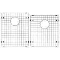 Ticor TG26 14.625" x 17.75" and TG27 14.625" x 15.75" Stainless Steel Basin Rack Set for S3560 Sink