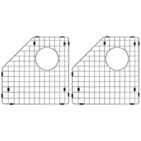 Ticor TG108 & TG109 13.5" x 13.5" Stainless Steel Basin Rack Set for TR1410 Sink