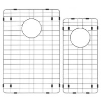 Ticor PG131 13.25" x 19.75" and PG132 8" x 17.25" Stainless Steel Basin Rack Set for PLZ-611 Sink