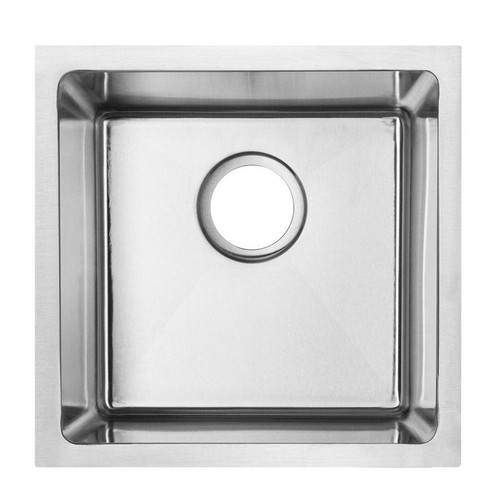 16 Ticor Plz 05 Arlo Series 18 Gauge Stainless Steel Undermount Single Basin Kitchen And Bar Sink