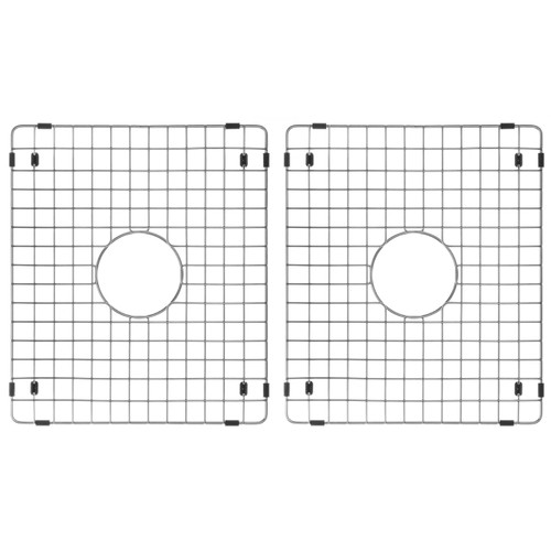 Ticor TG41 16" x 13.75" Stainless Steel Basin Rack Set for S6501 or S6511 or TR1800 Sink