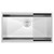 32" Ticor TR4000 Bradford Series 16-Gauge Stainless Steel Undermount Graduated Basin Ledge Single Basin Zero Radius Kitchen Sink