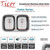 29.5" Ticor L5 Foster Series 18-Gauge Stainless Steel Undermount Double Basin Kitchen Sink