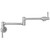 Geyser GF47-S Andorra Series Stainless Steel Wall Mount Pot Filler Faucet