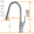 Geyser GF75-S Boden Series Brushed Nickel Pull-Down Kitchen Faucet