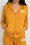 JR 2 PC LOVE MELANGE FULL ZIP HOODY/JOGGER SET.