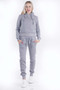 2 PC SOLID PULLOVER HOODIE AND MATCHING HIGH WAISTED JOGGERS FLEECE SET.