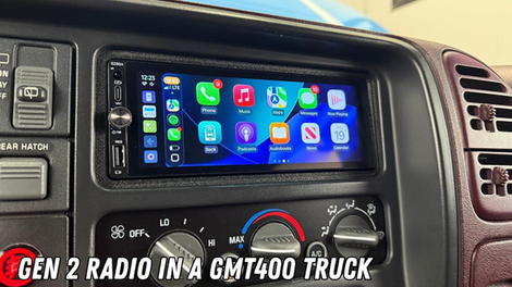 Upgrading the Din and a Half Stereo in Your OBS Chevy
