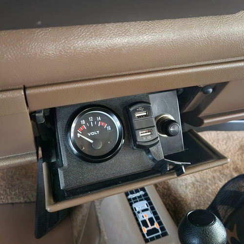 88-94 GMT400 OBS Chevy Ash Tray switch or gauge panel insert