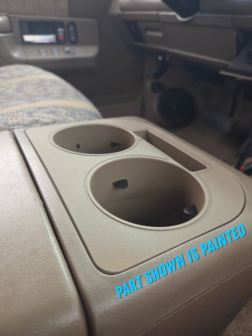 Custom cup holder for 1988–1994 Chevy and GMC GMT400 trucks close