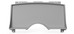 1994 Chevy Chevrolet GMC S10 S15 truck digital dash bezel Holley