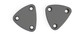 F-Body Sun visor delete plates for Camaro, Firebird, Trans Am