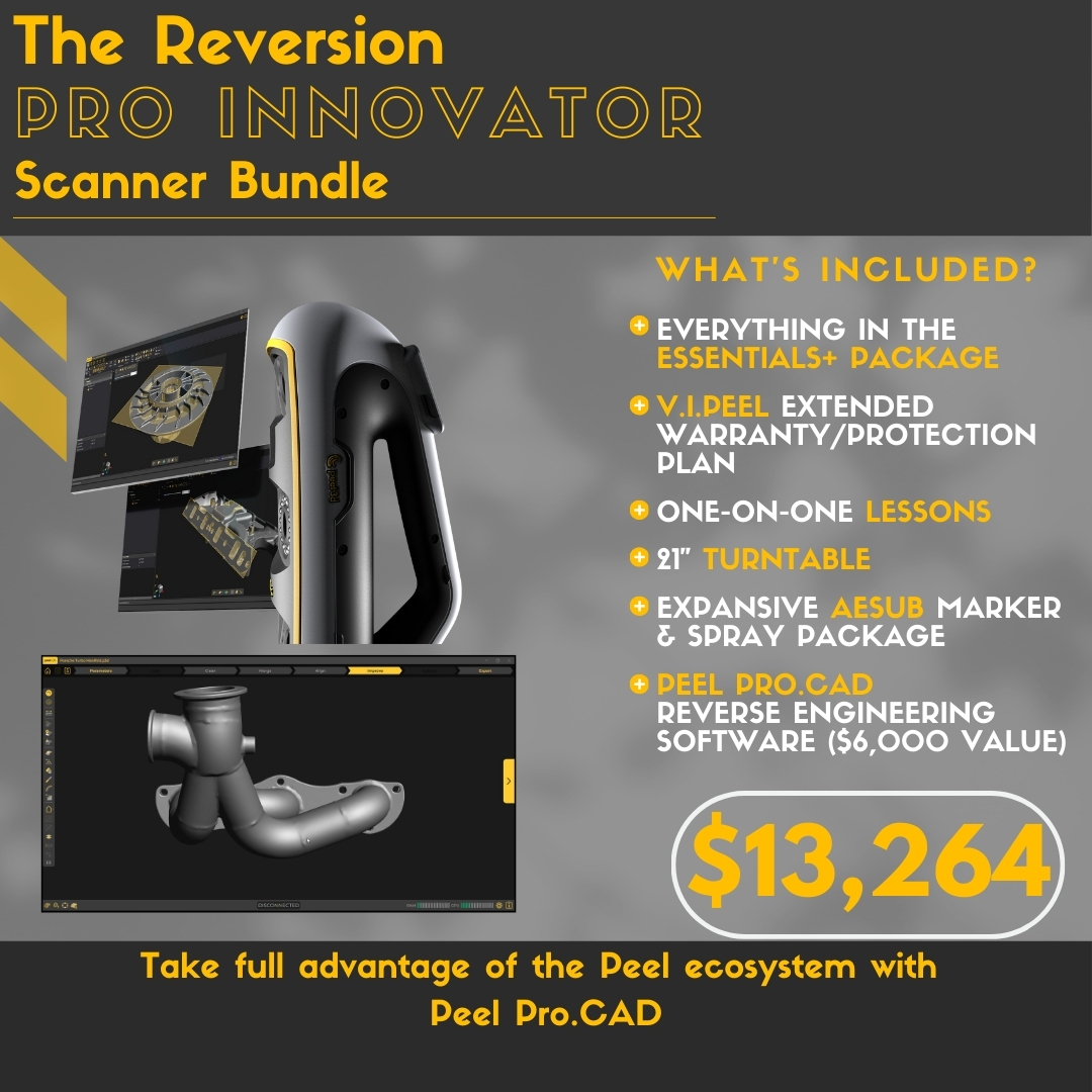 Peel 3 3D Scanner Crate Bundle