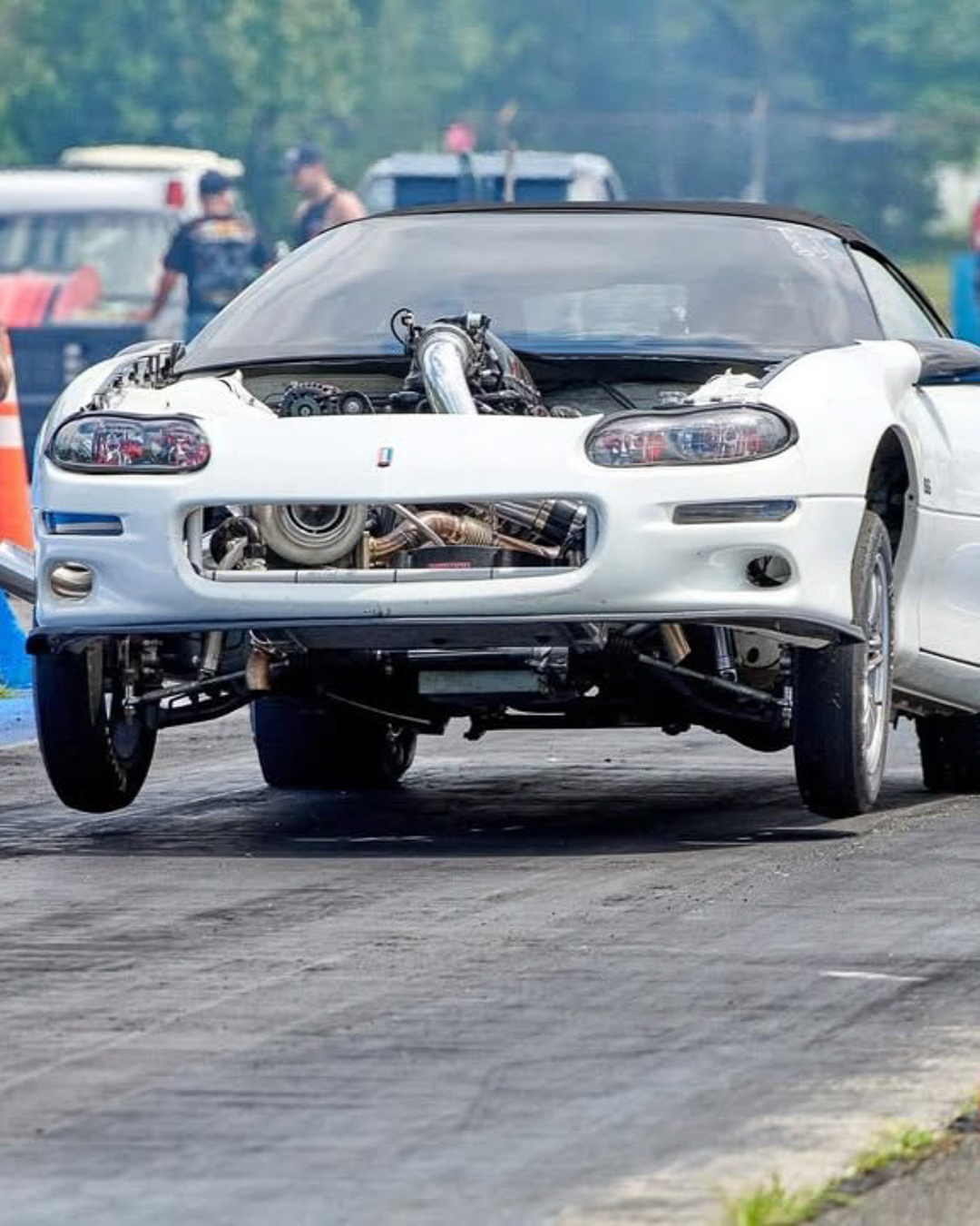 Corey Wilbur's convertible '99 Chevy Camaro