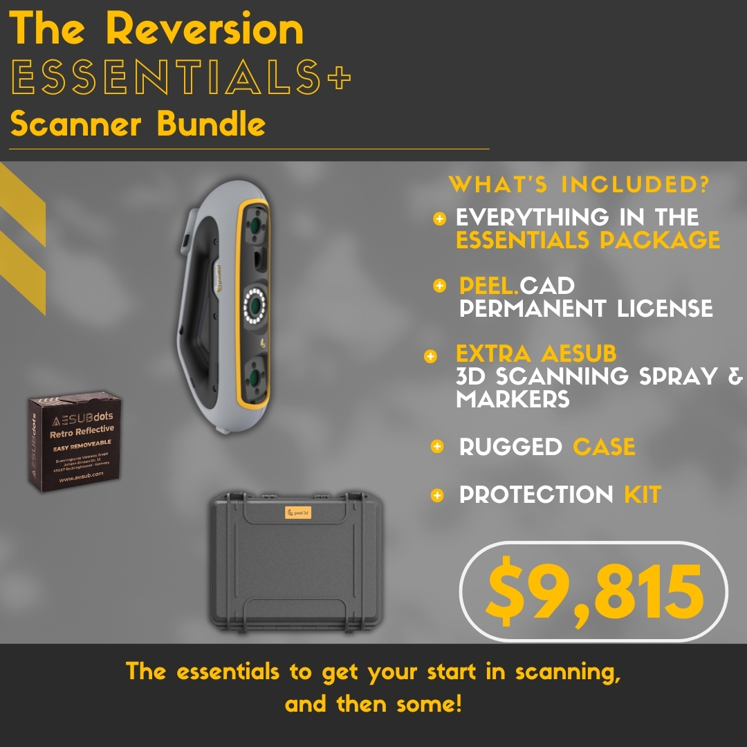 Peel 3 3D Scanner Bundle