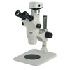 Unitron Z650HR Trinocular High Resolution Zoom Stereo Microscope on Pole Stand, Shown With Optional Camera