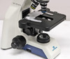 EXC-120 Monocular Microscope with Vertical Camera Port and  3 Achromat Objectives