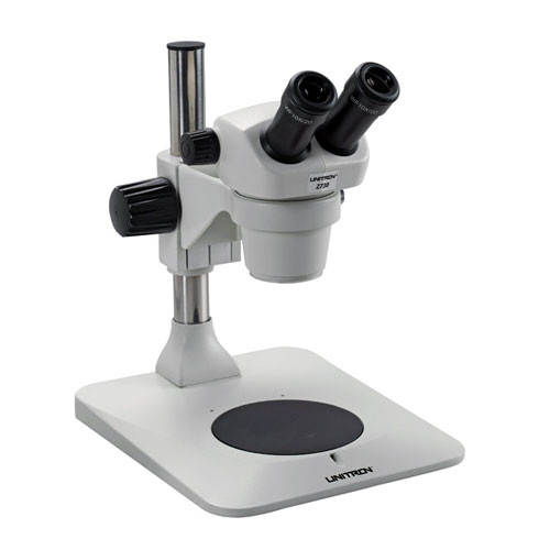 Unitron Z730 Binocular Zoom Stereo Microscope on Pole Stand