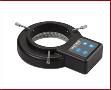 A wide selection of LED ring lights, fiber optic illuminators and halogen light sources are available to meet the needs of any application.