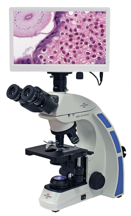 The Excelis HDS Camera & Monitor System, Shown on a 3001-LED Microscope
 
 
