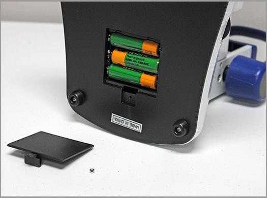 Easy to replace rechargeable batteries