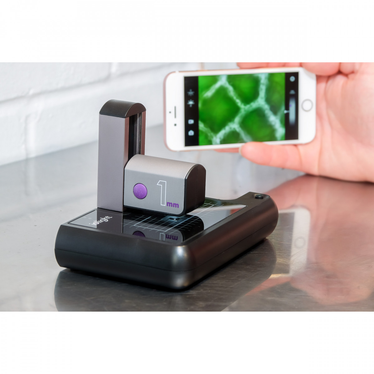 ioLight 1mm Portable Digital Microscope with XY Stage