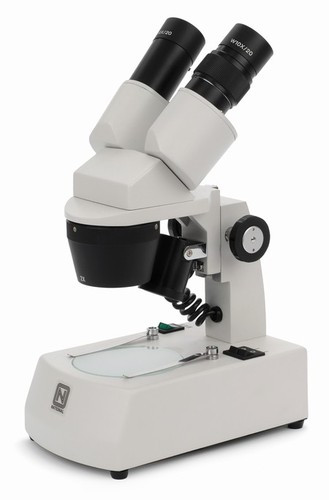 National Optical Model 453TBL-10-LED Cordless Stereo Microscope