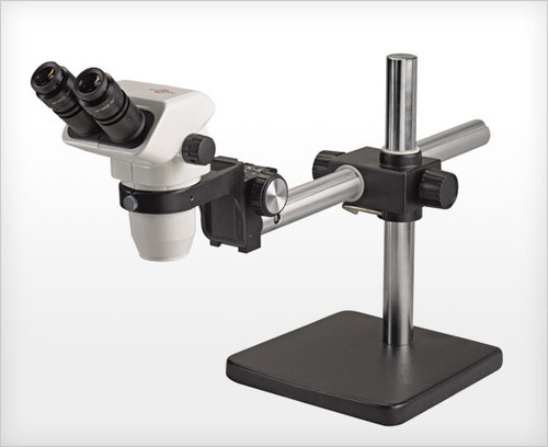 Accu-Scope 3075 Binocular Zoom Stereo Microscope on Boom Stand