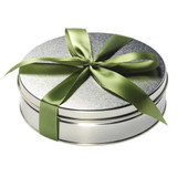 Nut Gift Tin Small Bow