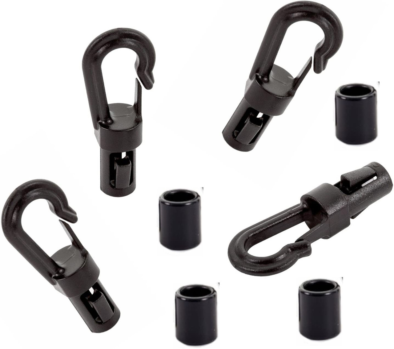 Pack 4 H2o Kayaks Shock Cord End Stop 6mm 