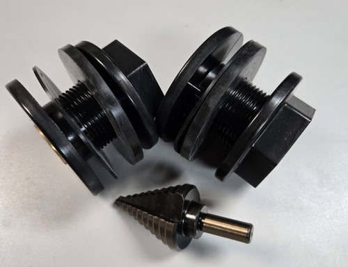 Sun Dolphin & Water Wheeler Pedal Crank Bushing  Assembly Kit